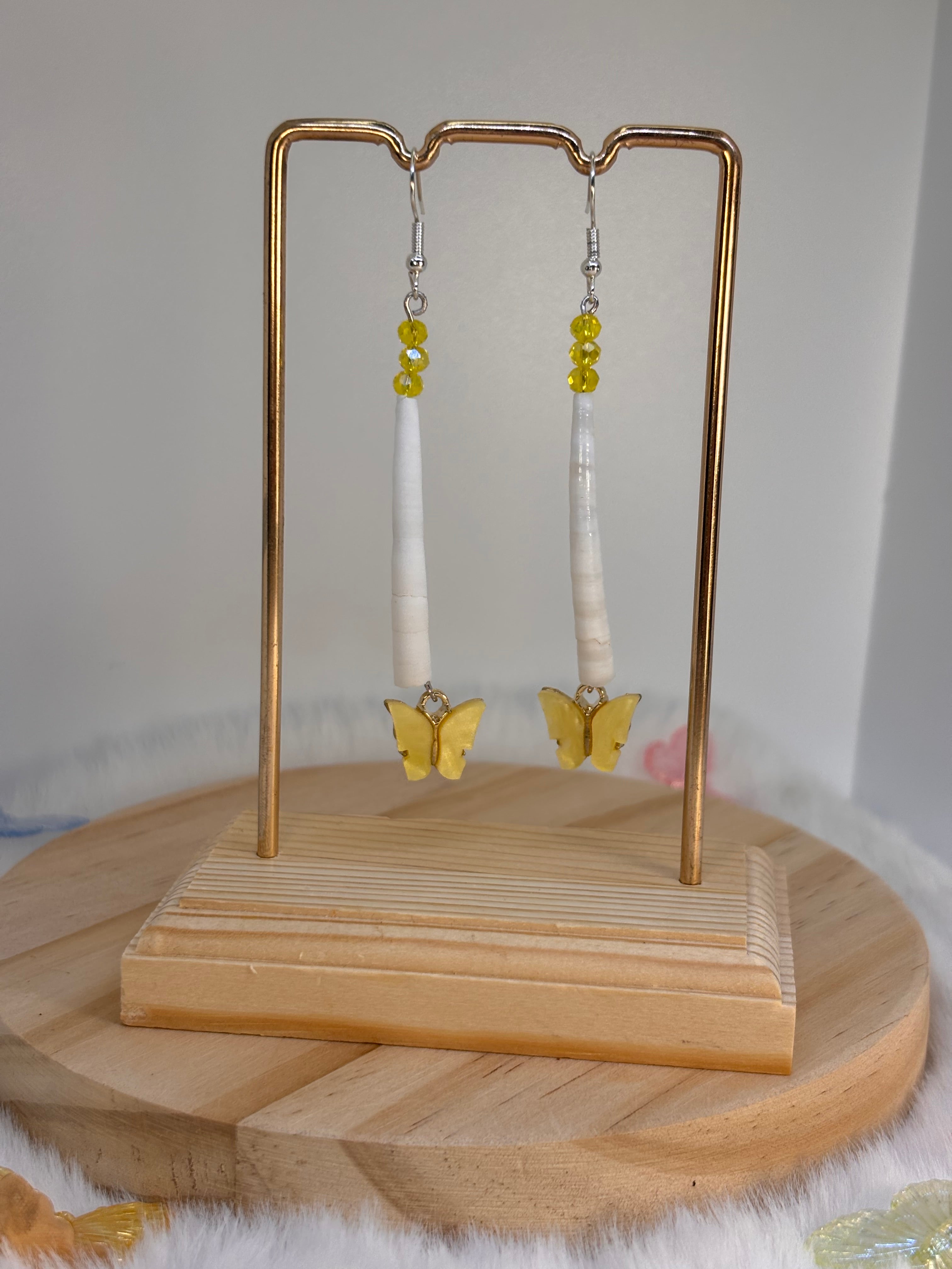 Yellow Butterfly Dentalium