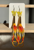 Yellow fire dangles