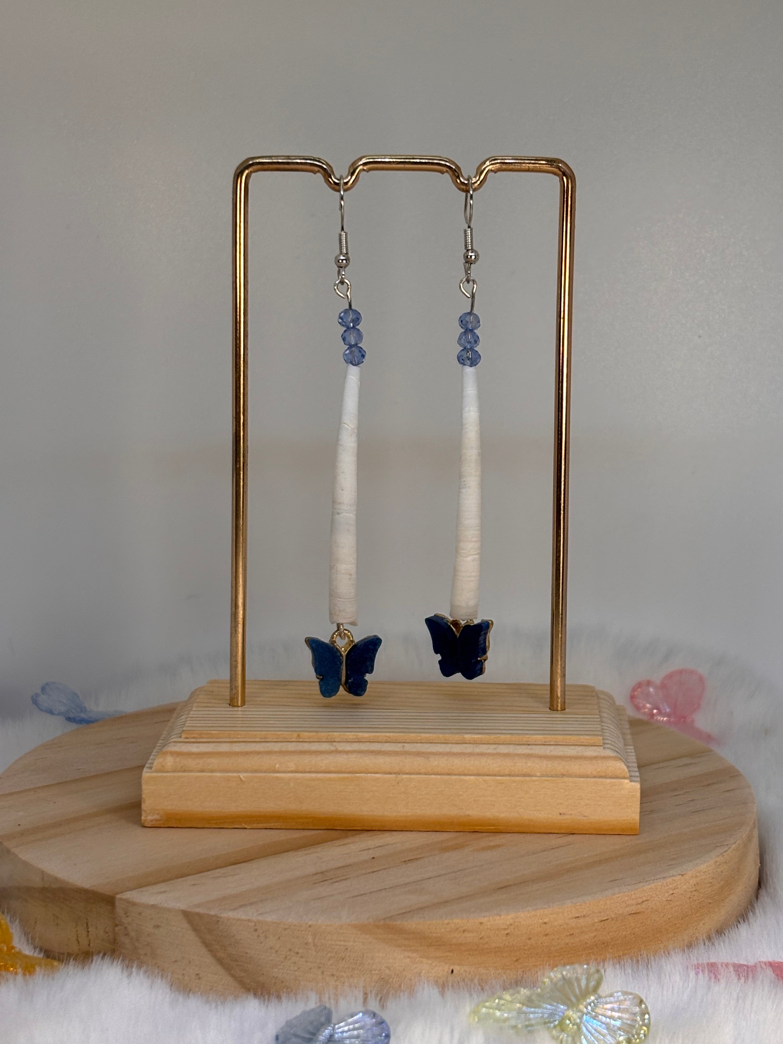 Blue Butterfly Dentalium