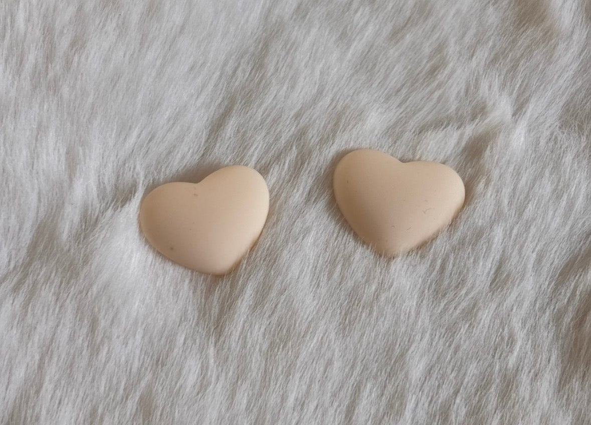Mini heart white Cabs