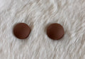 Round Dark Brown Cabs