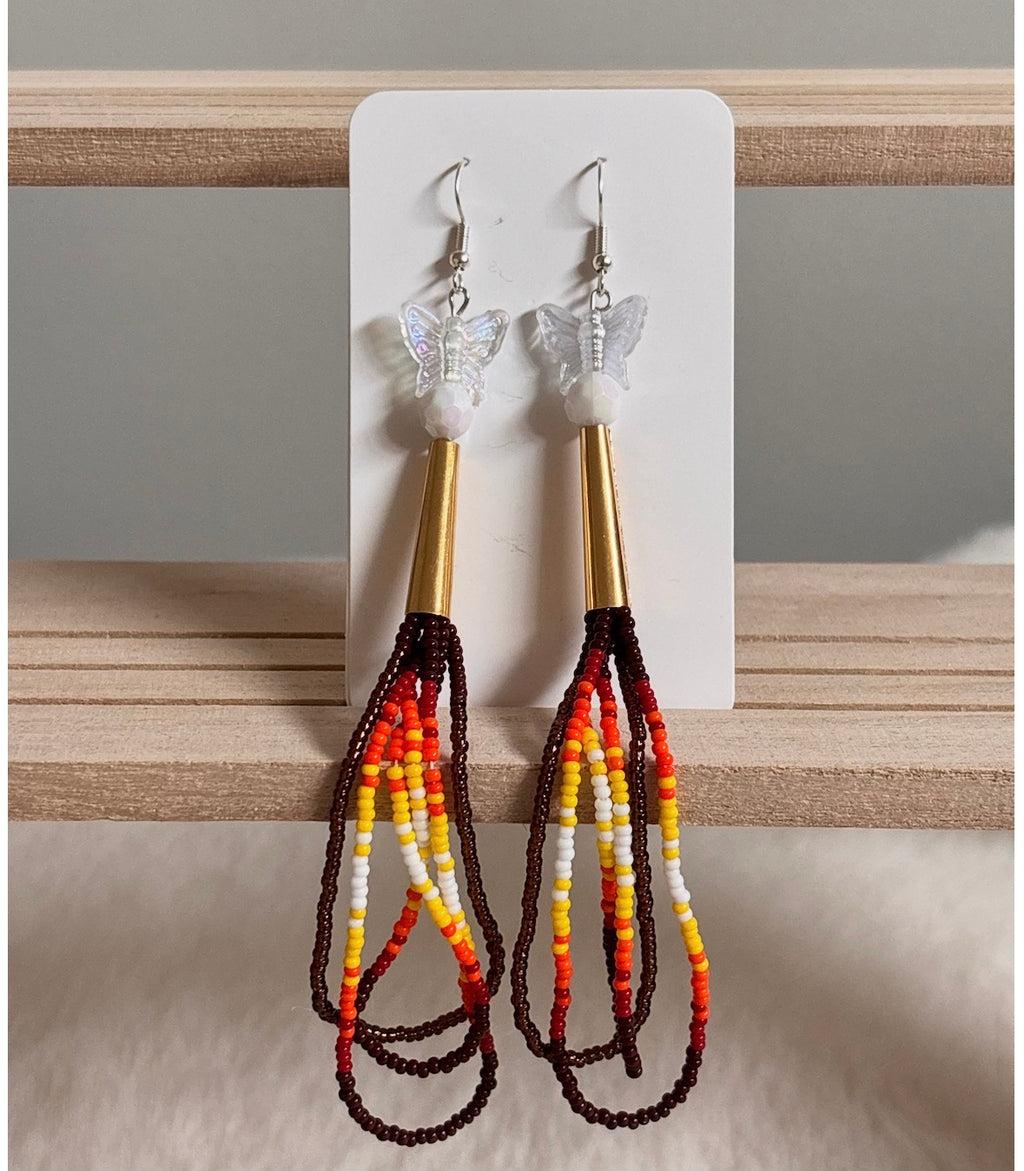 Brown Fire Dangles