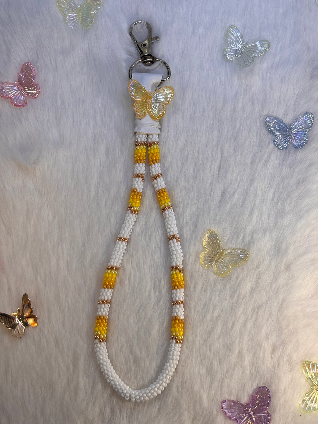 Yellow Wristlet