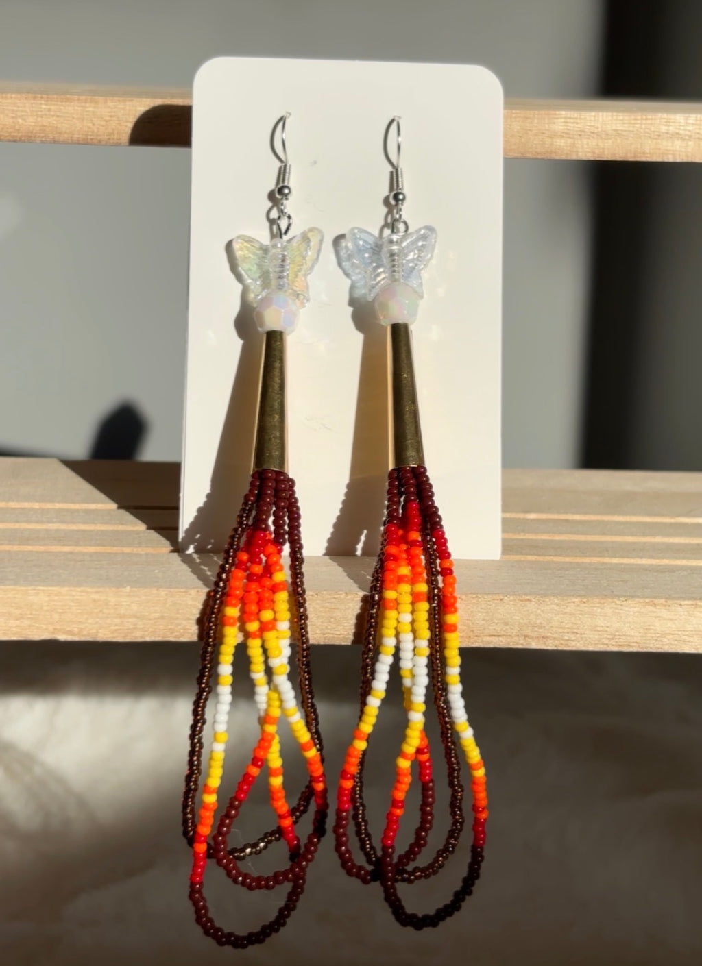 Brown Fire Dangles