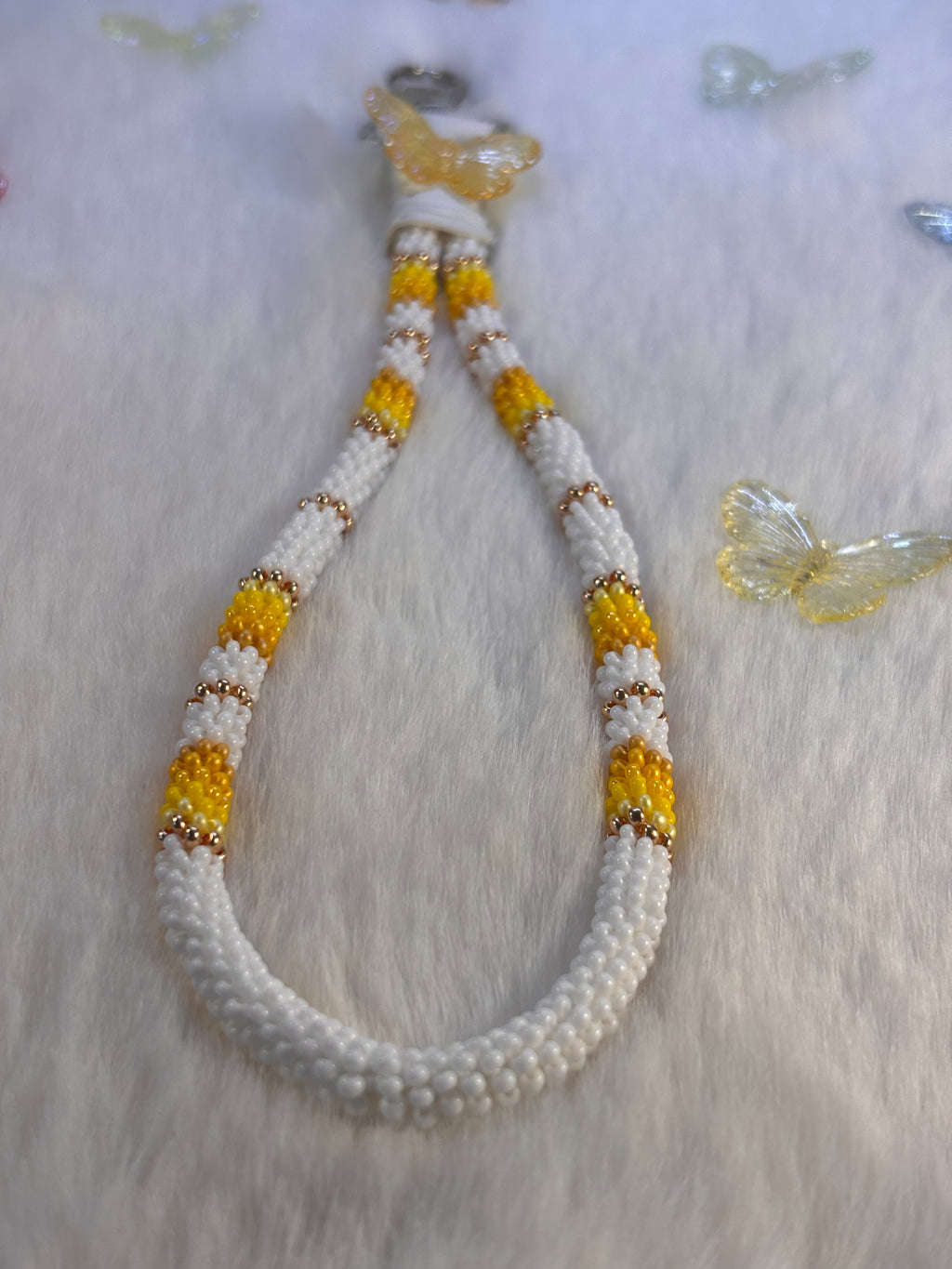 Yellow Wristlet