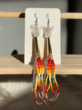 Light brown Fire Dangles