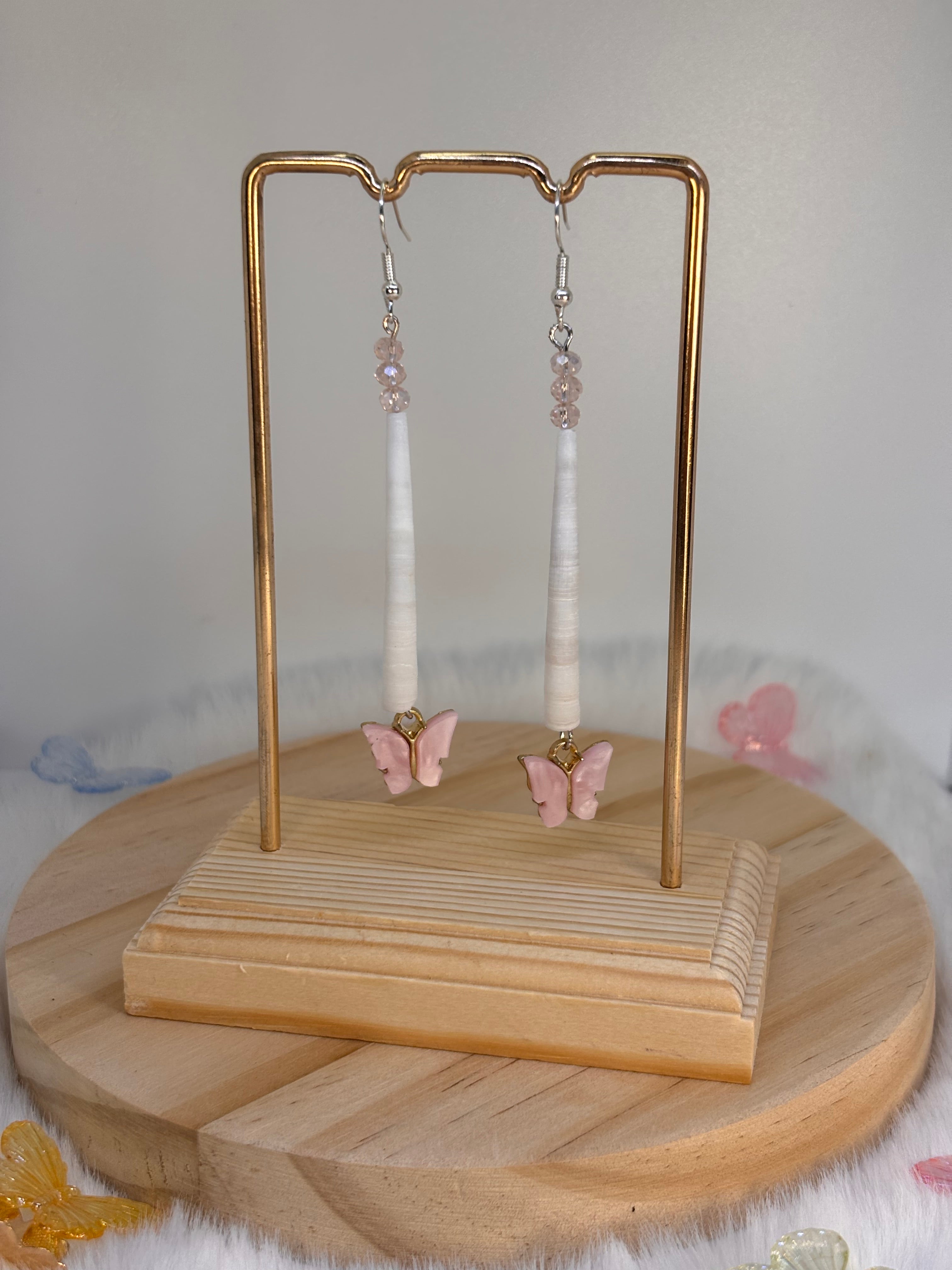 Pink Butterfly Dentalium