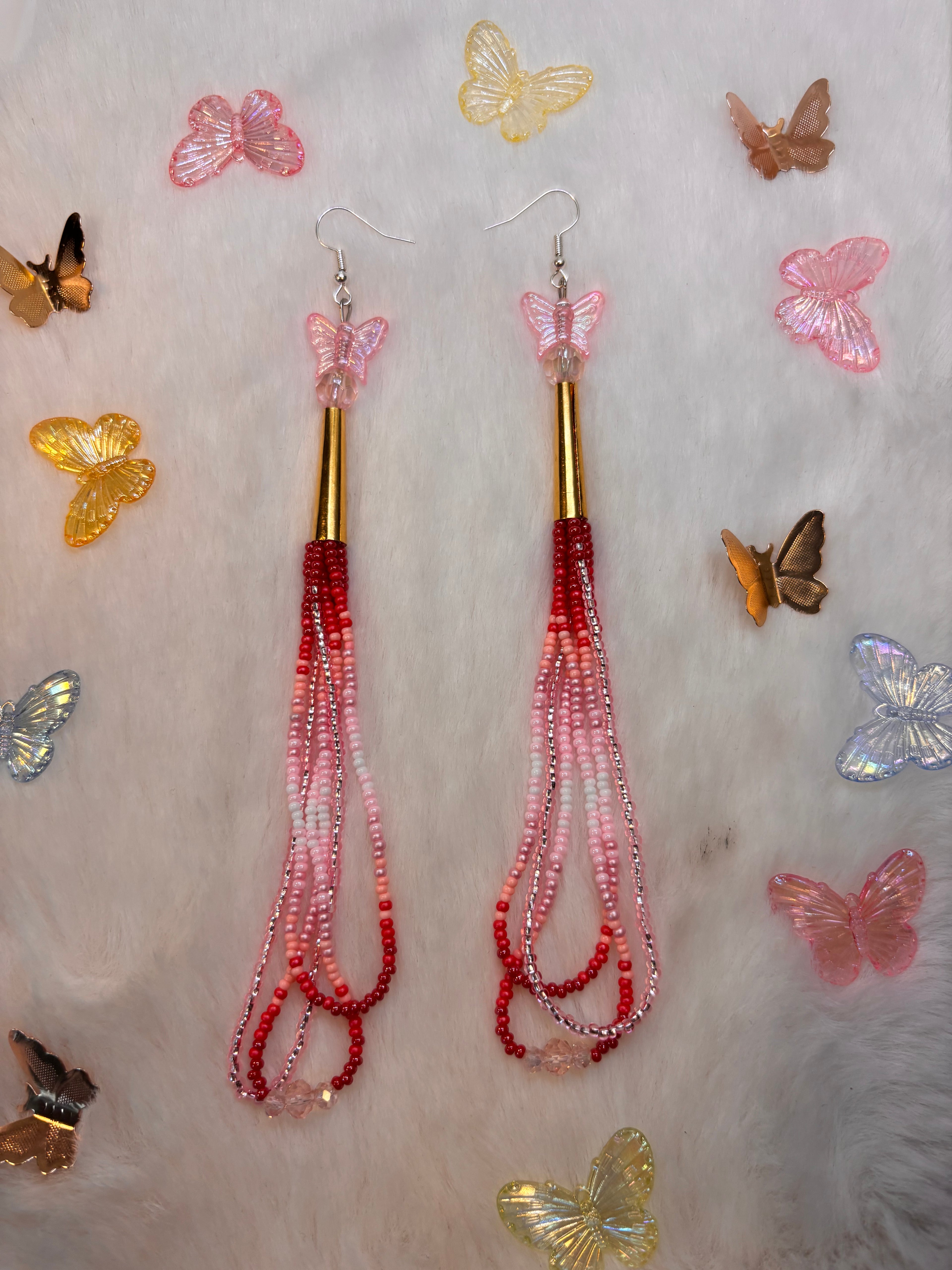Pink Dangles