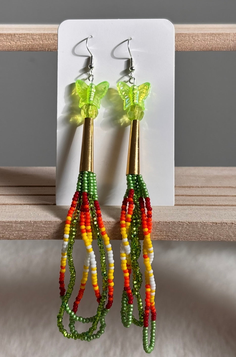Green Fire Dangles