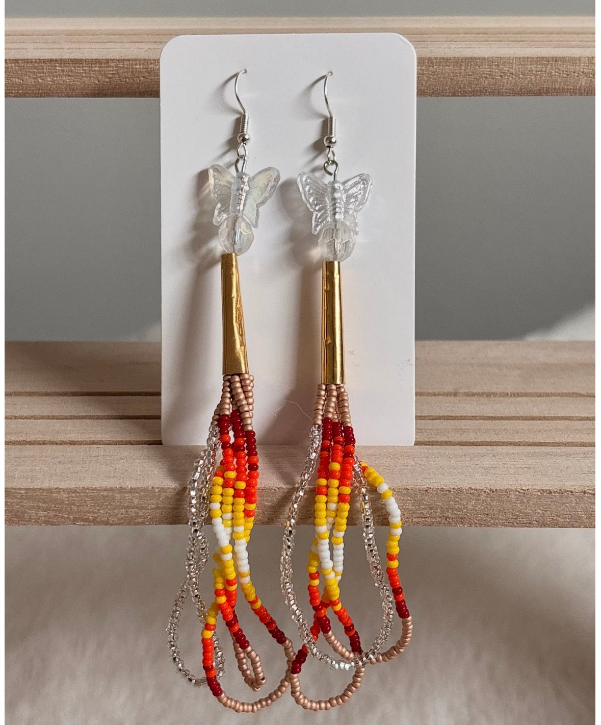 Light brown Fire Dangles