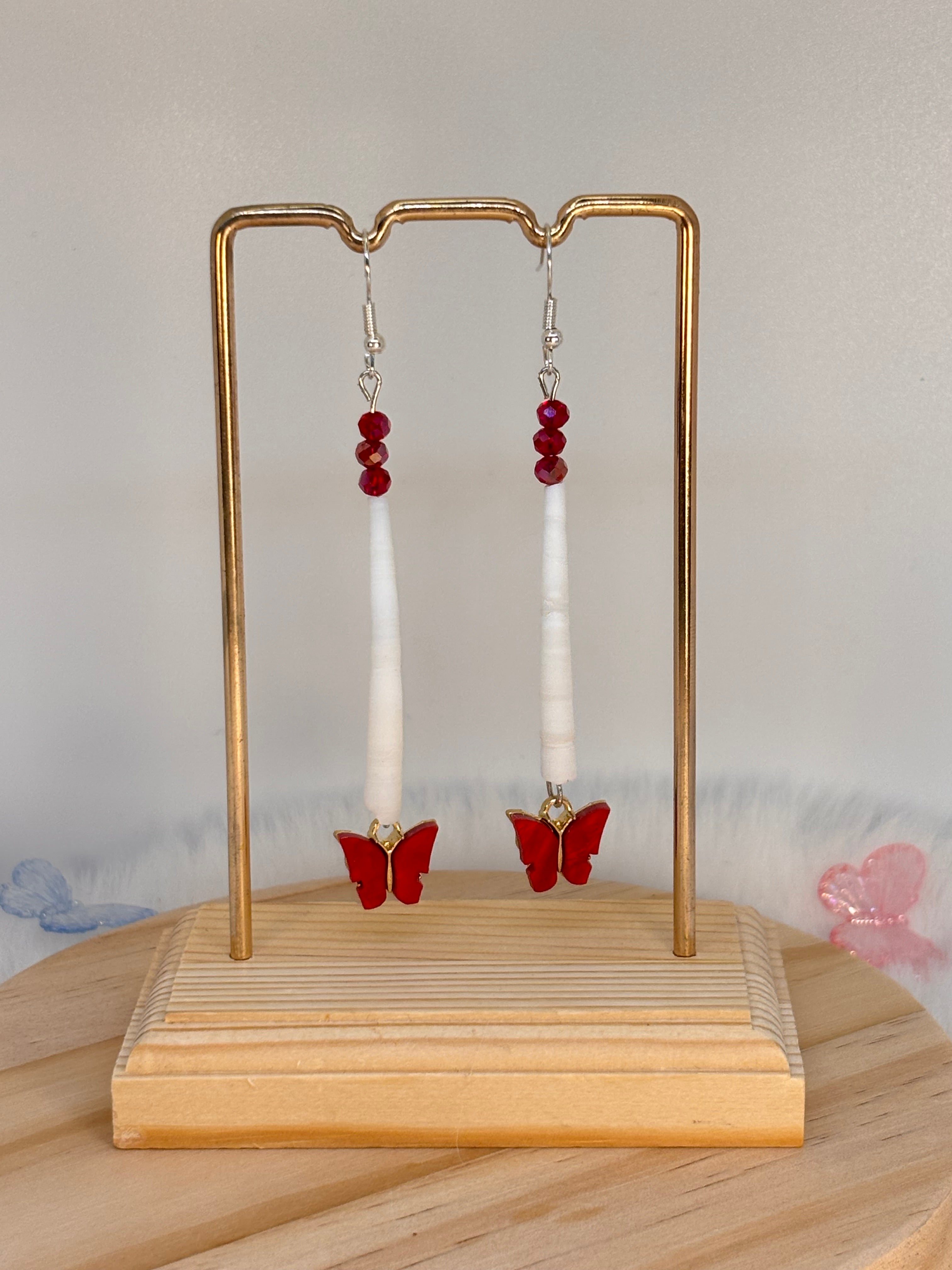 Red Butterfly Dentalium