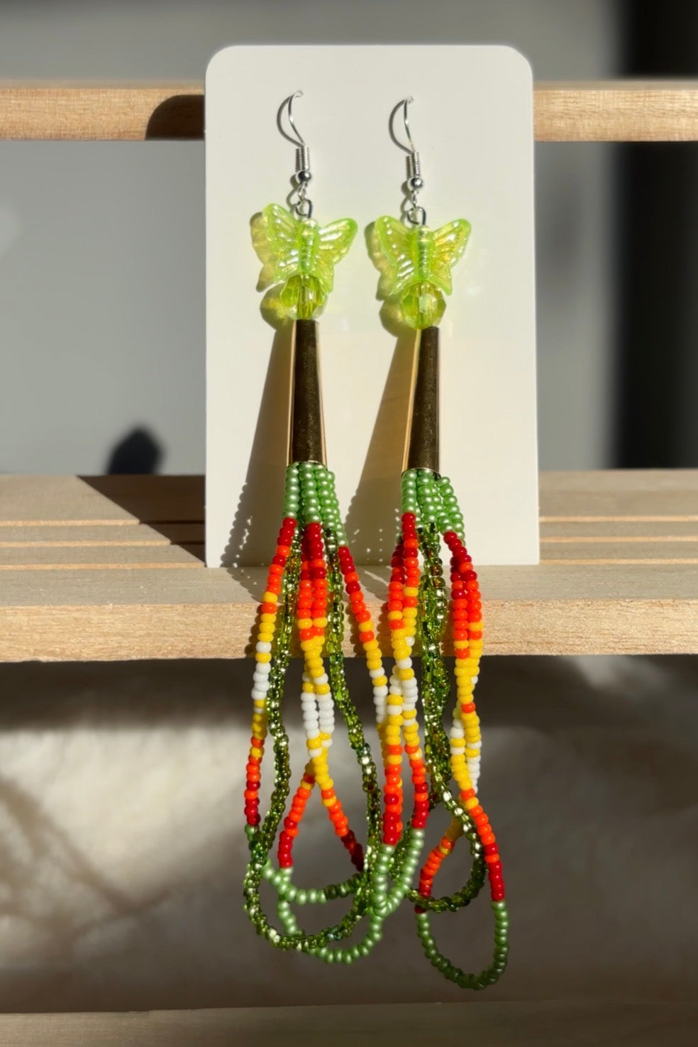 Green Fire Dangles