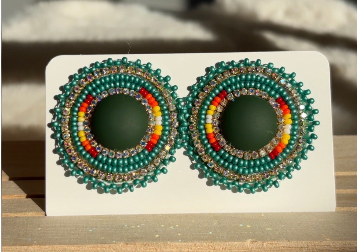 Emerald Green Fire